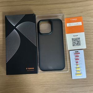 TORRAS Shockproof for iPhone 16 Pro Max Case Black W/ Button Bumpers